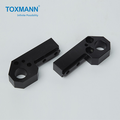 Rustproof AL6061 CNC που επεξεργάζεται το συστατικό, μηχανικά ανταλλακτικά μαύρης υποβολής σε ανοδική οξείδωση στη μηχανή