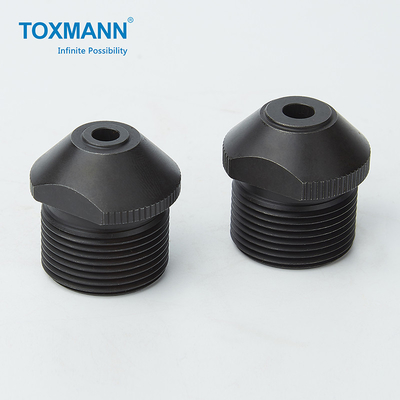Τα αυτόματα γυρισμένα μέρη Multiscene SKD61 Knurled τα καρύδια που το μαύρο οξείδιο τελειώνει