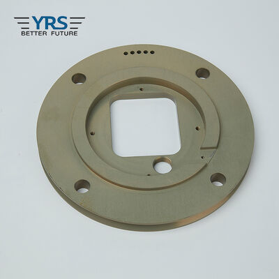 AL7075 CNC επεξεργασμένη στη μηχανή ακρίβεια σκληρή υποβολή σε ανοδική οξείδωση μερών για το κάρφωμα του εξοπλισμού